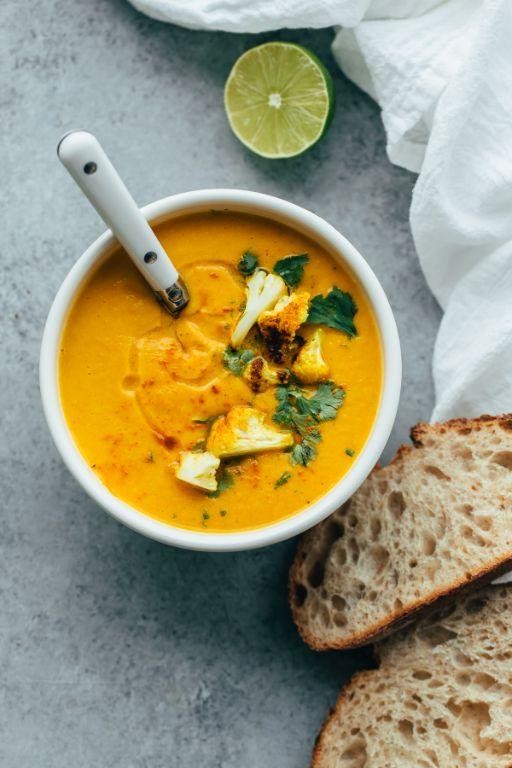 Cauliflower and Turmeric Soup