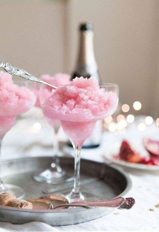 Caviar and Champagne Jelly Shots