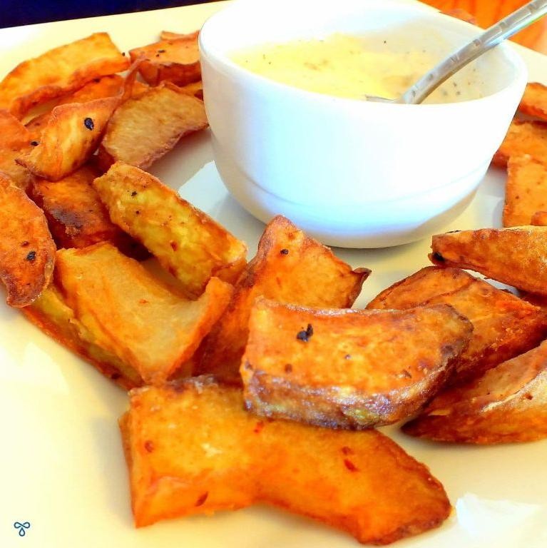 Chayote Chips with Sea Salt