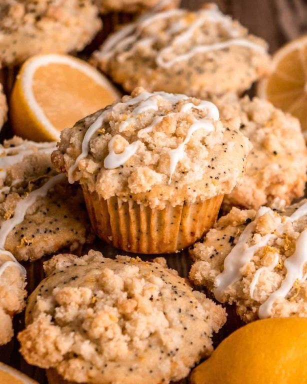 Cheerios Lemon Poppy Seed Muffins