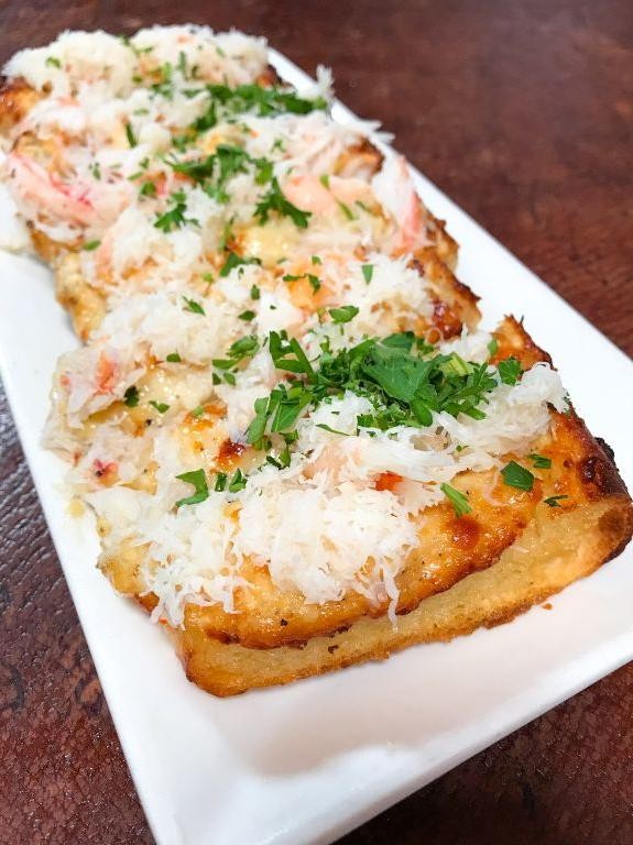 Cheesy Crab Bread