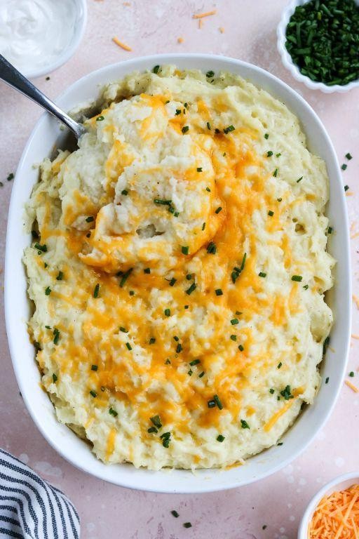 Cheesy Mashed Potatoes