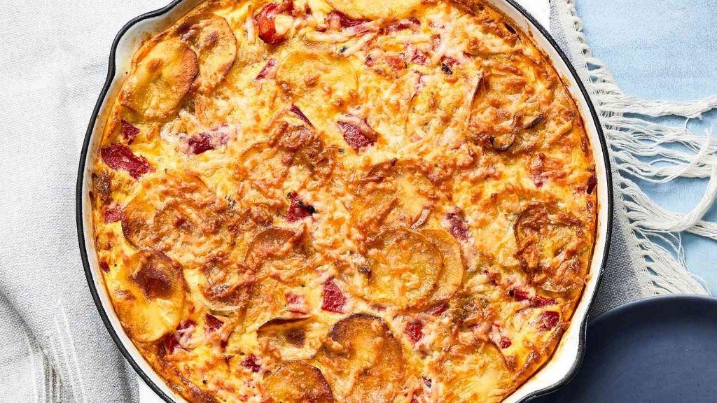 Cheesy Potato Frittata