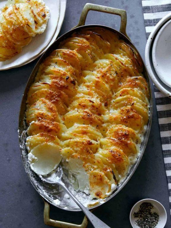 Cheesy Potato Gratin
