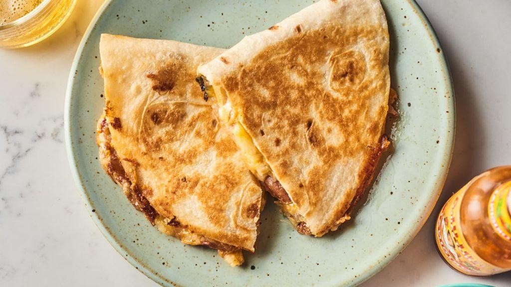 Cheesy Potato Quesadilla