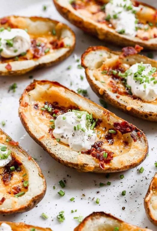 Cheesy Potato Skins