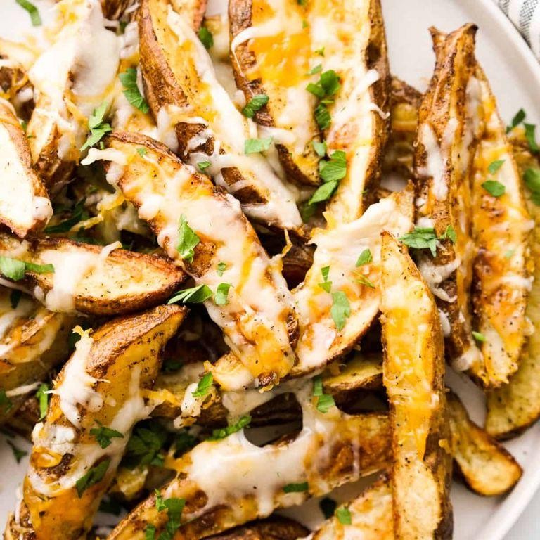 Cheesy Potato Wedges