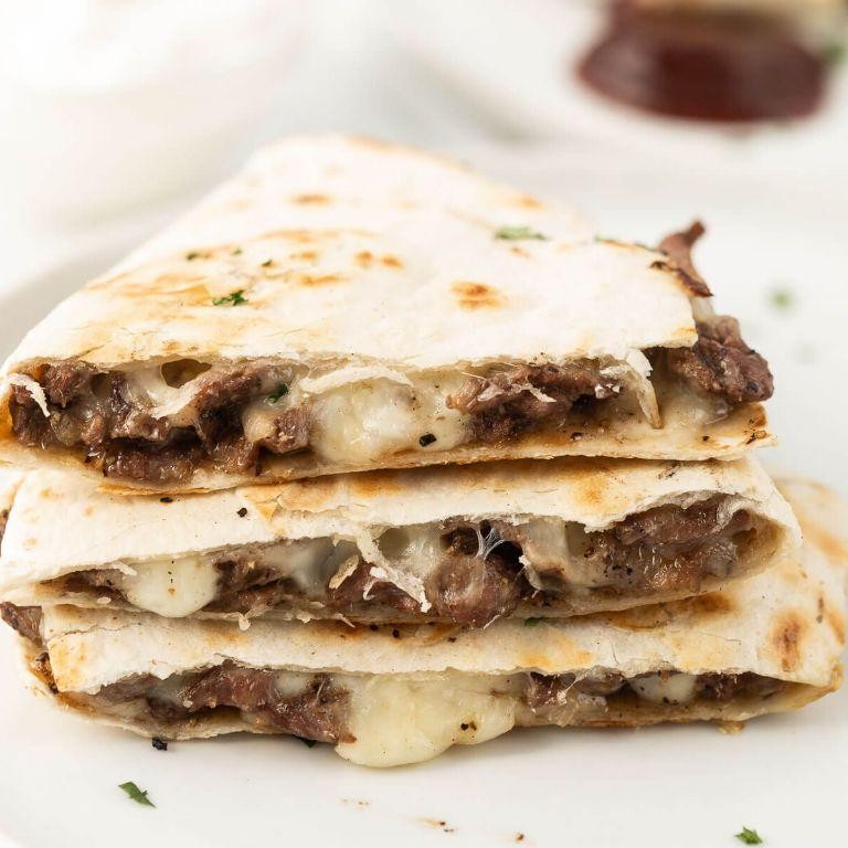 Cheesy Steak Quesadillas