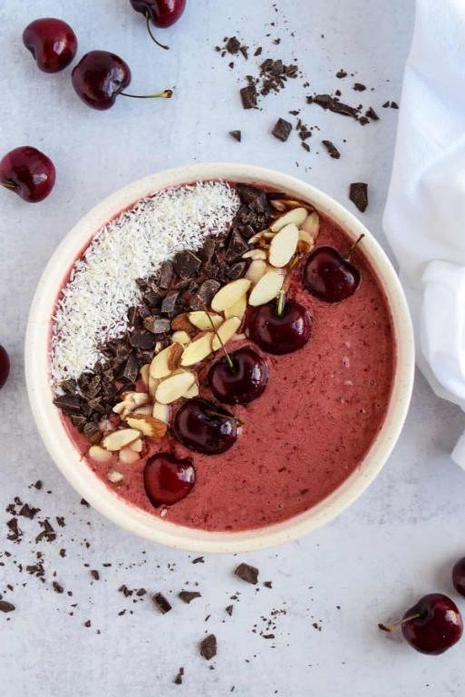 Cherry Almond Smoothie Bowl