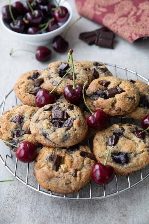 Cherry Chocolate Chunk Cookies