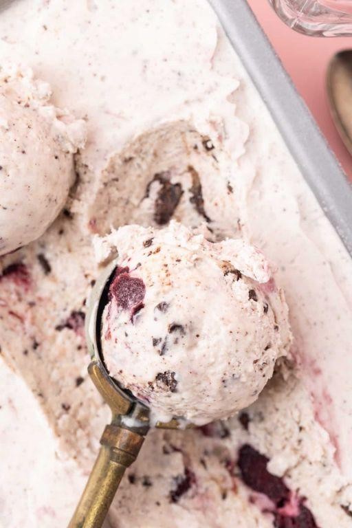 Cherry Garcia Keto Ice Cream