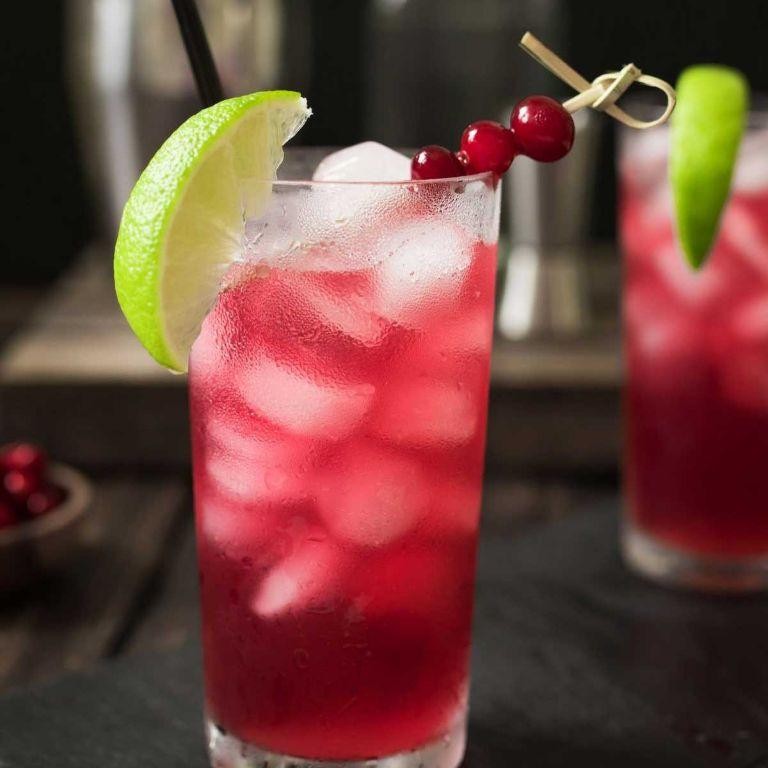 Cherry Limeade Cape Codder