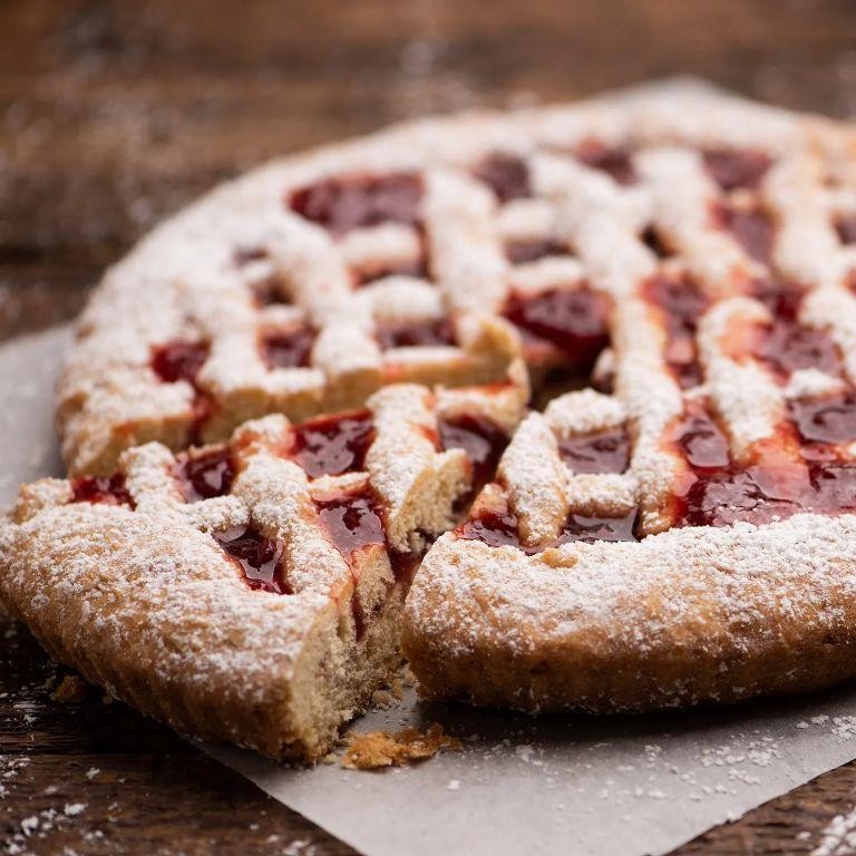 Cherry Linzertorte