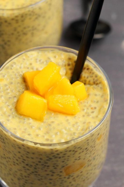 Chia Seed Pudding with Mango
