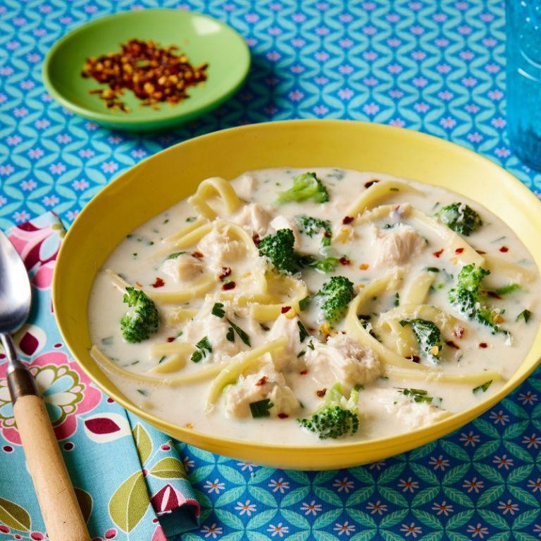 Chicken Alfredo Soup