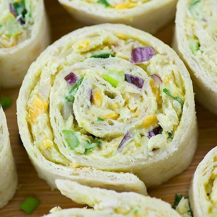 Chicken Avocado Roll Ups