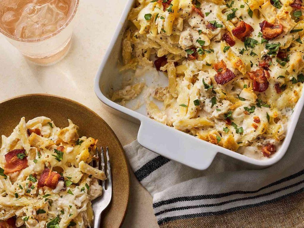 Chicken Bacon Ranch Casserole