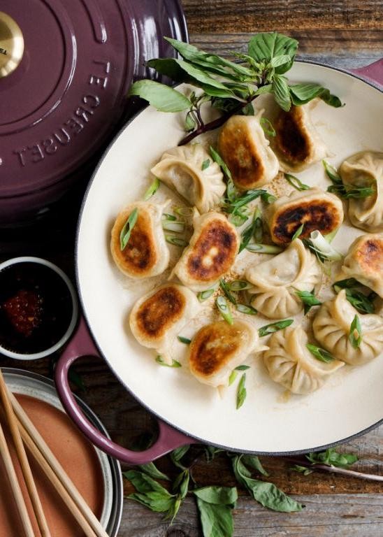 Chicken Basil Dumplings