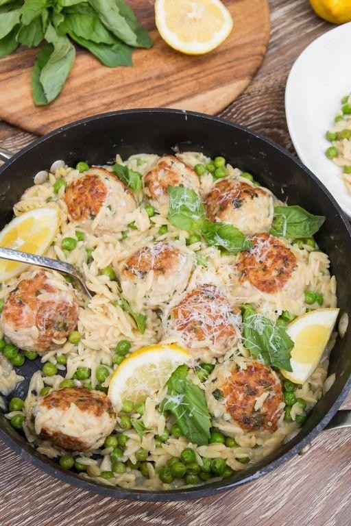 Chicken Basil Meatballs