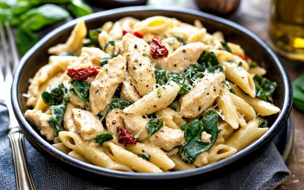 Chicken Basil Pasta