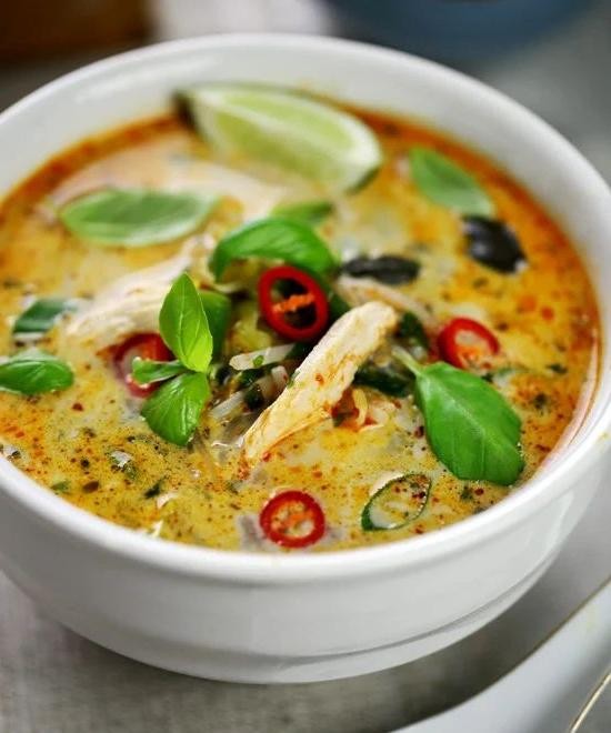 Chicken Basil Soup