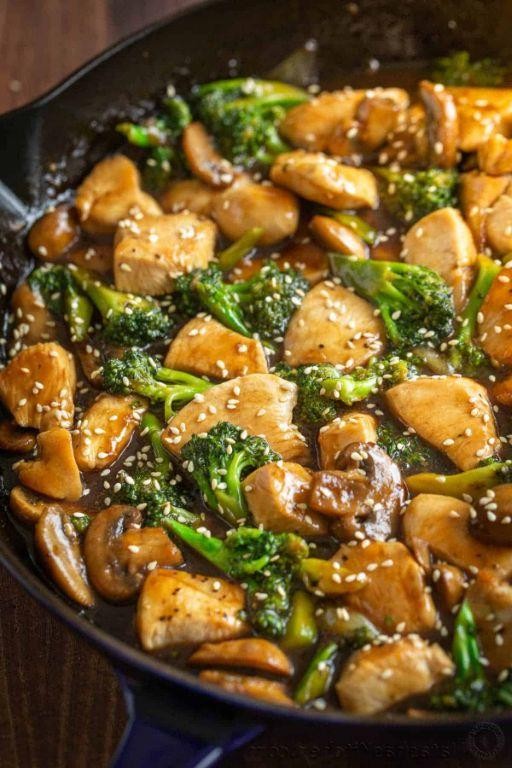 Chicken Breast Stir Fry with Broccoli