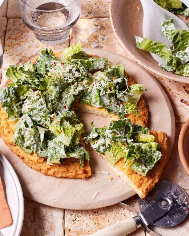 Chicken Caesar Pizza