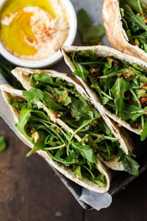 Chicken Pita with Olive Tapenade