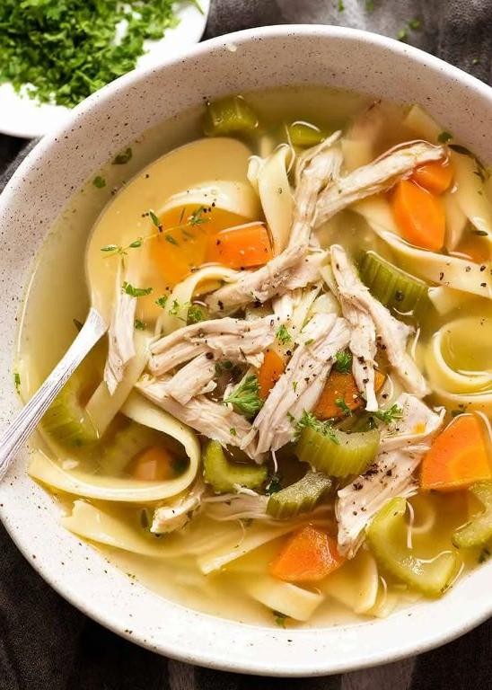 Chicken Soup with Noodles