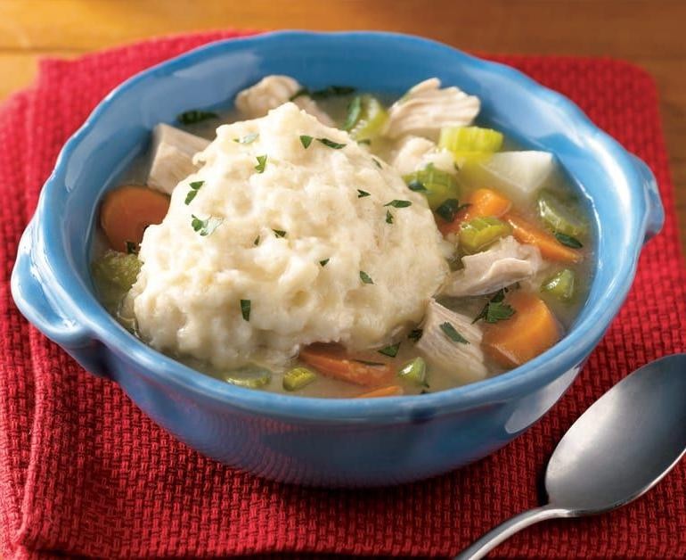 Chicken and Cottage Cheese Dumplings