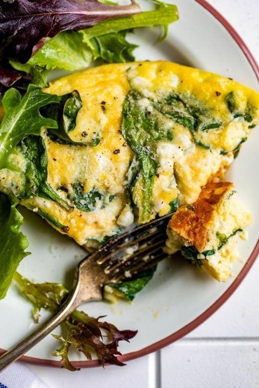 Chicken and Cottage Cheese Frittata