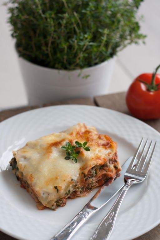 Chicken and Cottage Cheese Lasagna