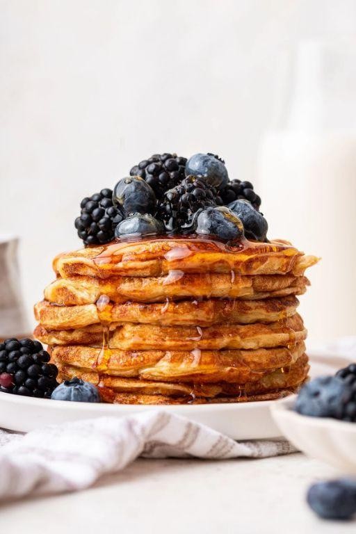 Chicken and Cottage Cheese Pancakes