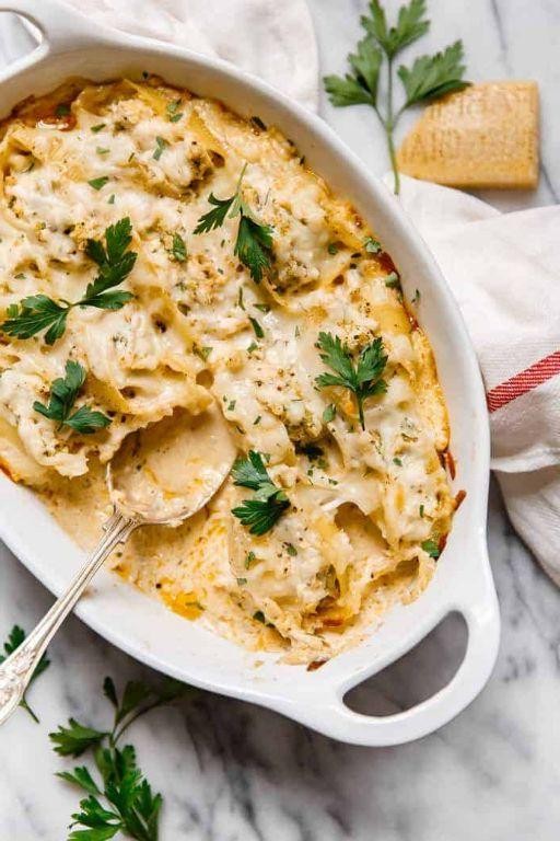 Chicken and Cream Cheese Stuffed Shells