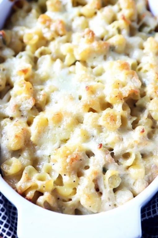 Chicken and Jalapeno Mac and Cheese