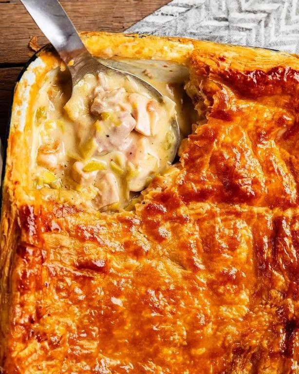 Chicken and Leek Pie