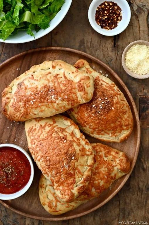 Chicken and Marinara Calzones