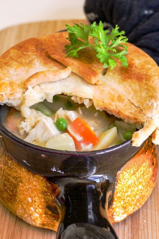 Chicken and Marinara Pot Pie