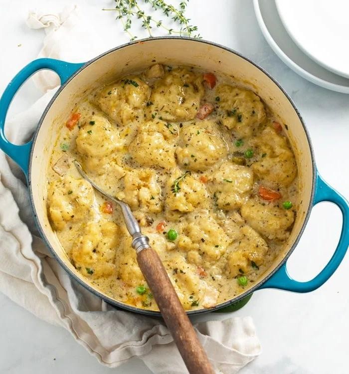 Chicken and Potato Dumplings