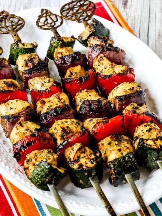 Chicken and Vegetable Skewers