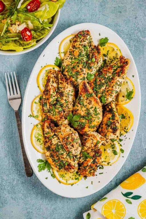 Chicken with Lemon and Garlic
