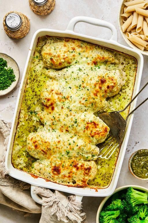 Chicken with Pesto