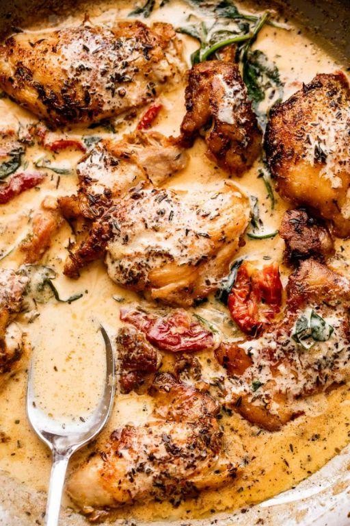 Chicken with Sun-Dried Tomatoes
