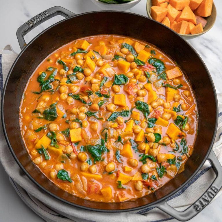 Chickpea and Sweet Potato Stew