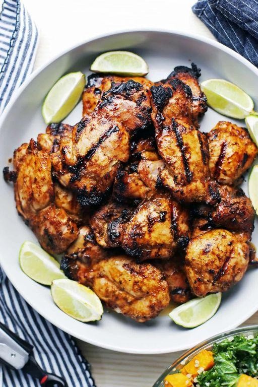 Chili Lime Grilled Chicken Thighs