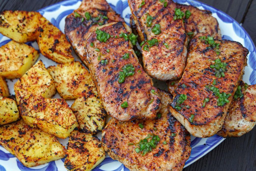 Chili Lime Thick Cut Pork Chops