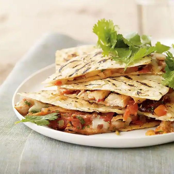Chipotle Pork Tenderloin Quesadillas