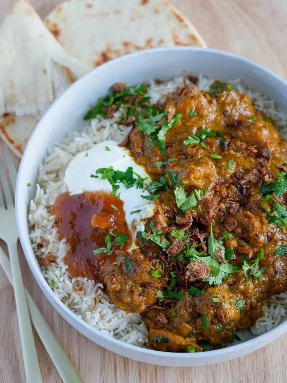 Chislick Curry with Coconut Milk