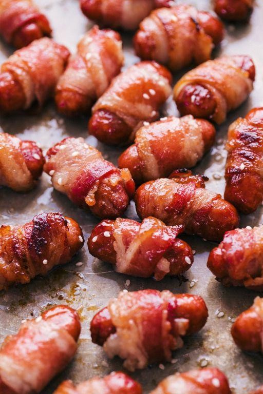 Chislick Wrapped in Bacon with Maple Glaze