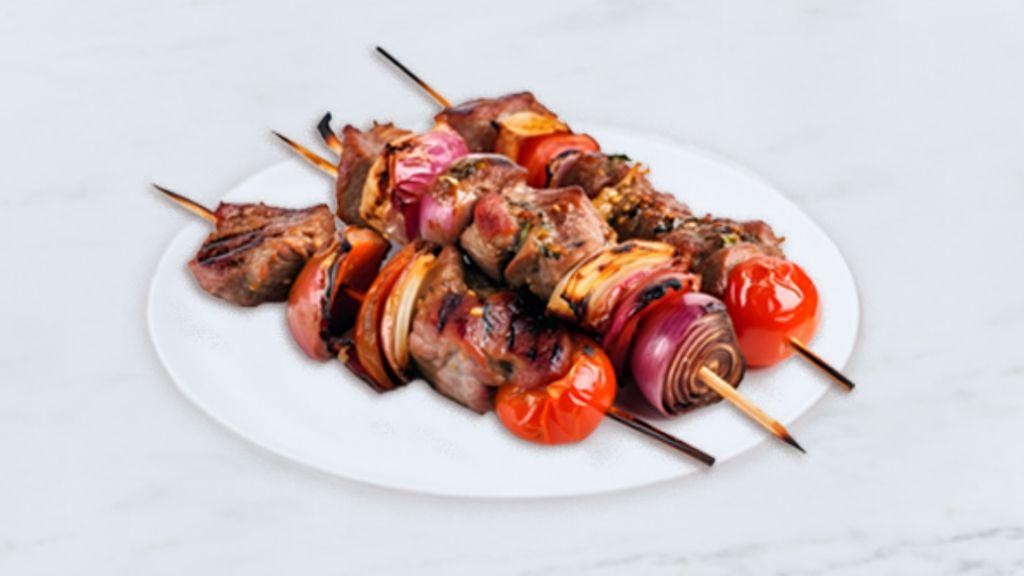 Chislick and Vegetable Kebabs